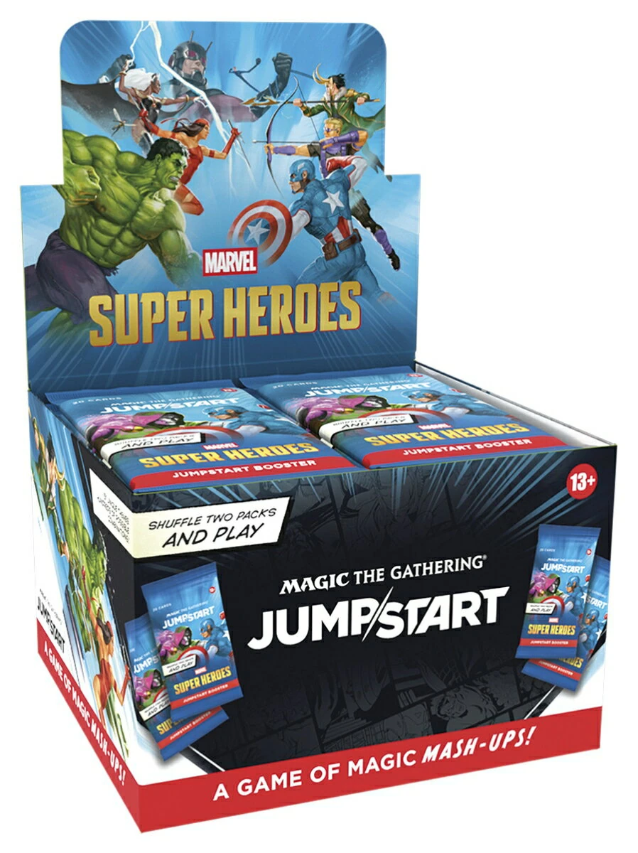 Marvel Super Heroes ジャンプスタート・ブースターBOX 英語版の商品画像