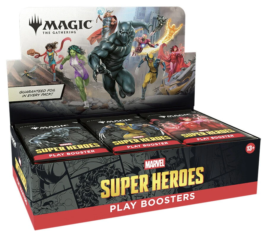 Marvel Super Heroes プレイ・ブースターBOX 英語版の商品画像