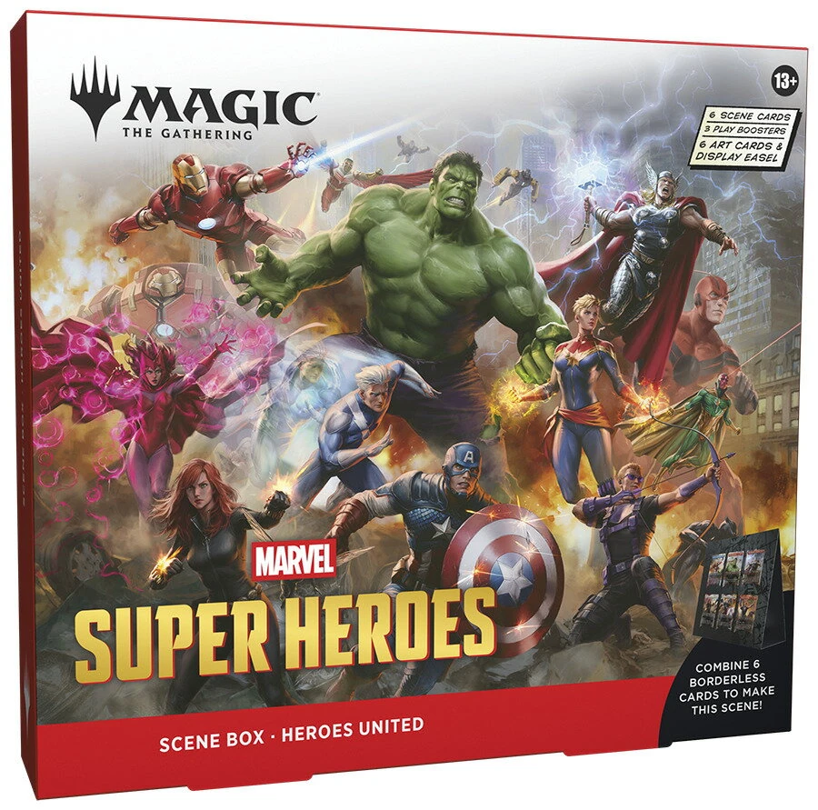 Marvel Super Heroes Scene Box heroes united 英語版の商品画像